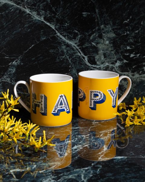 Lulu Puras Happy Mug - Thumbnail 2