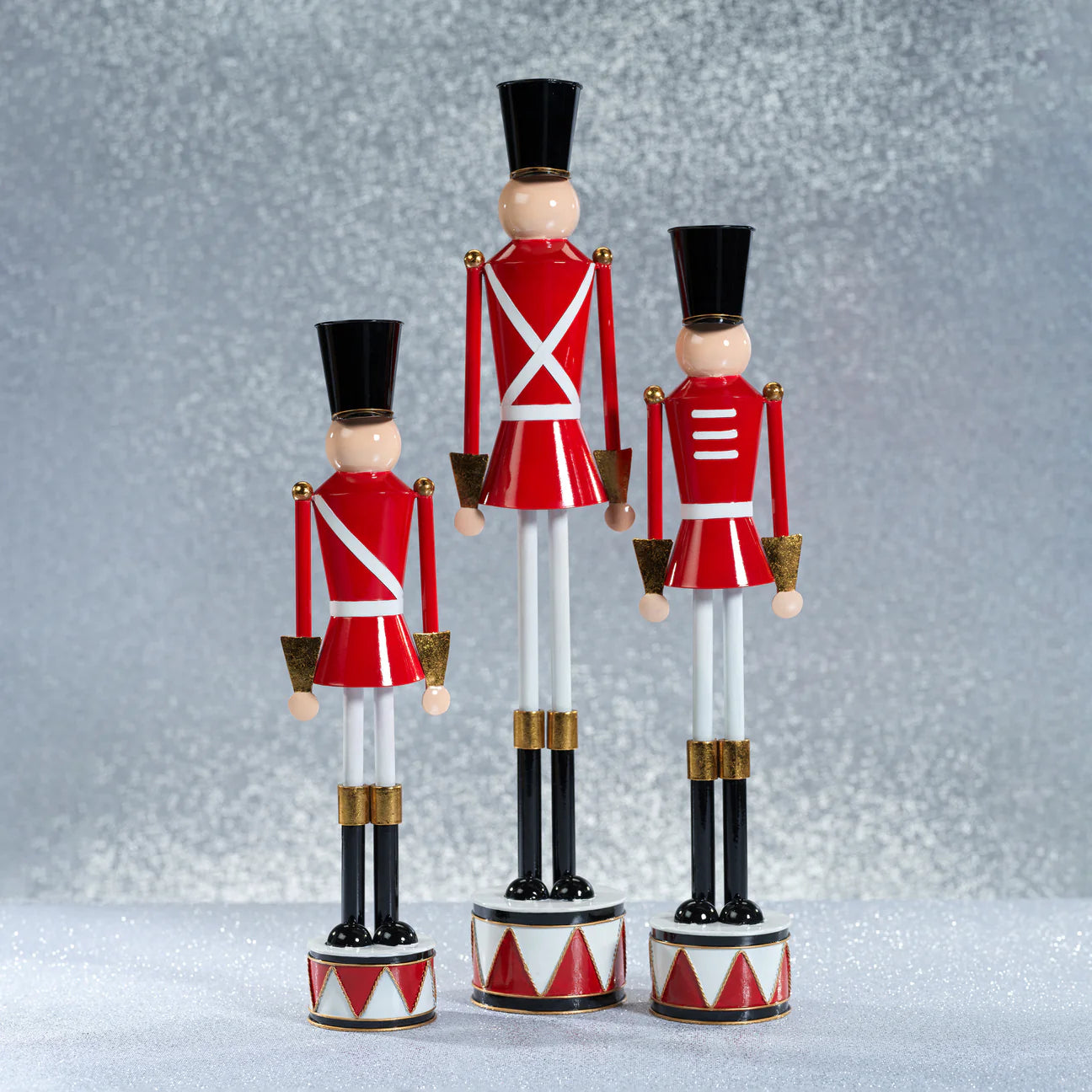 Metal Festive Decorative Soldier-Medium - Thumbnail 4