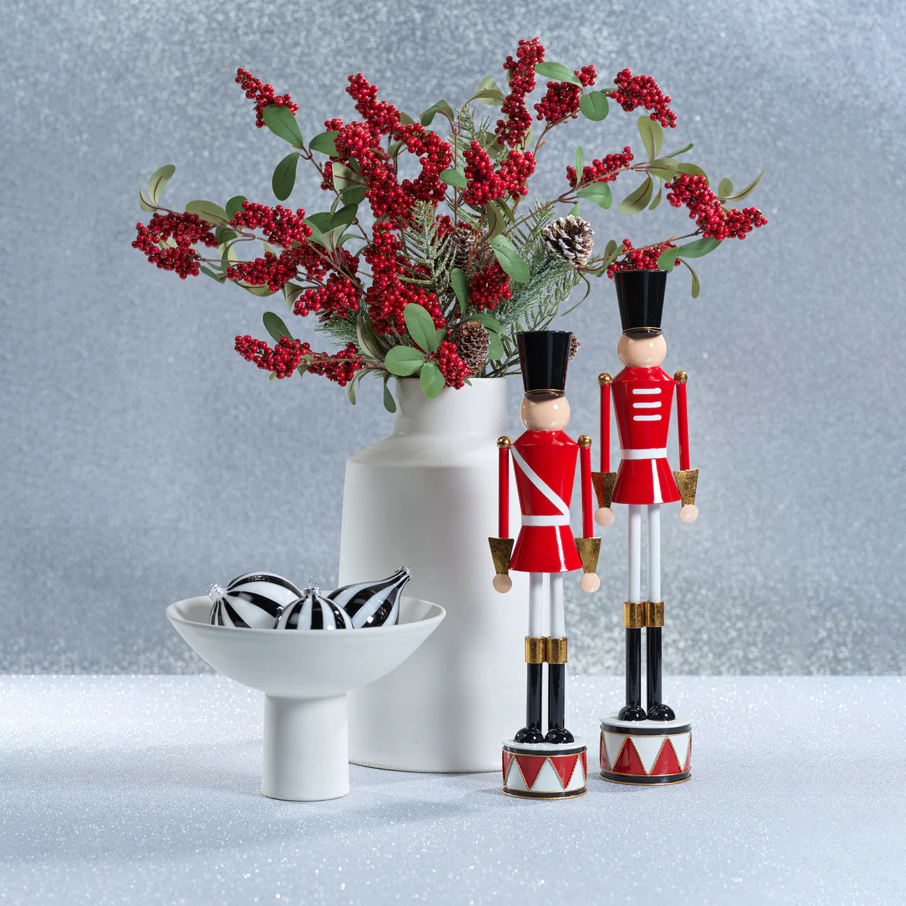 Metal Festive Decorative Soldier-Medium - Thumbnail 5