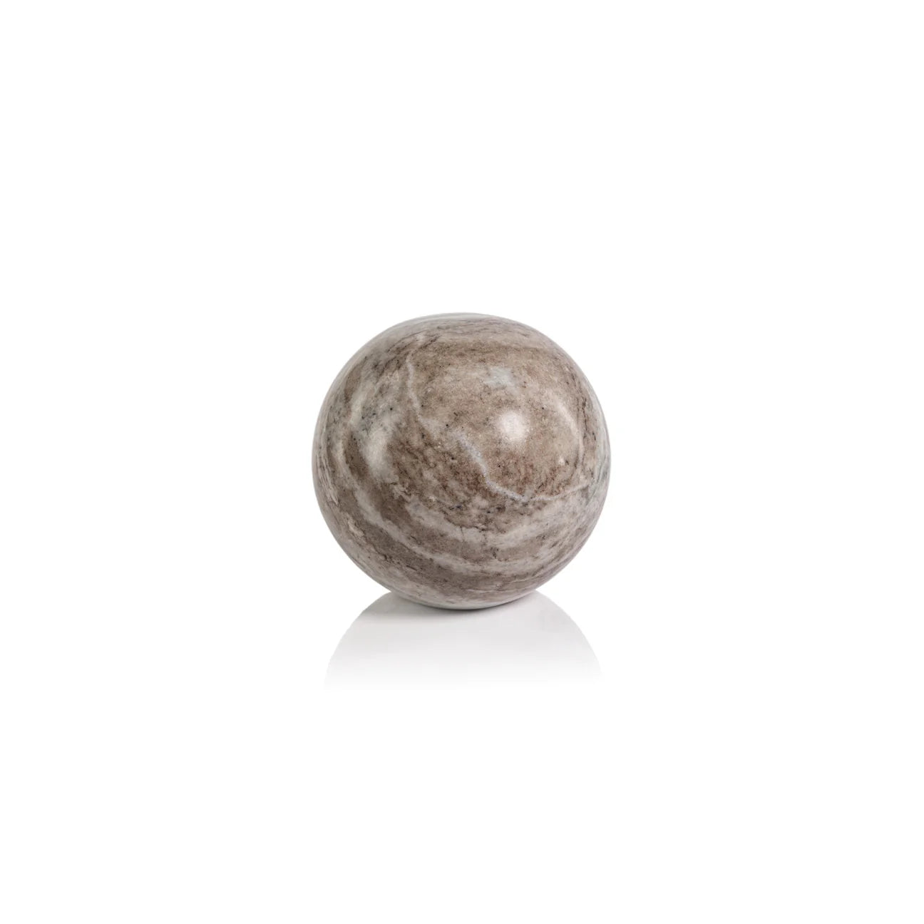 Lulu Puras Arabescato Marble Bookend