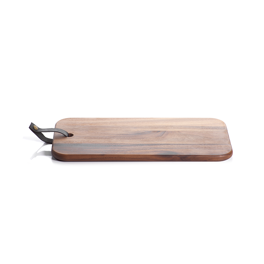 BALI CHEESE BOARD W/LEATHER STRAP